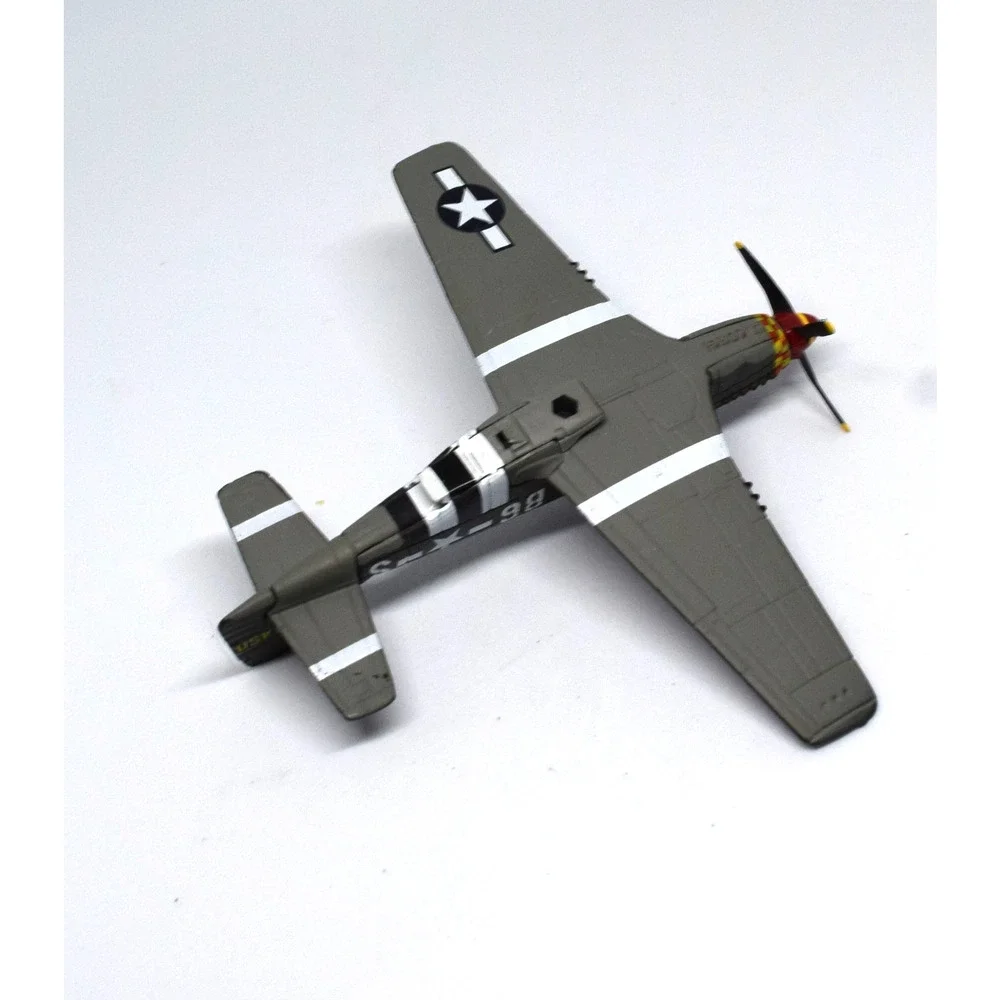 P51-D Mustang 1/72 Metal Airplane Model no Stand WWII Old Crow Thanksgiving